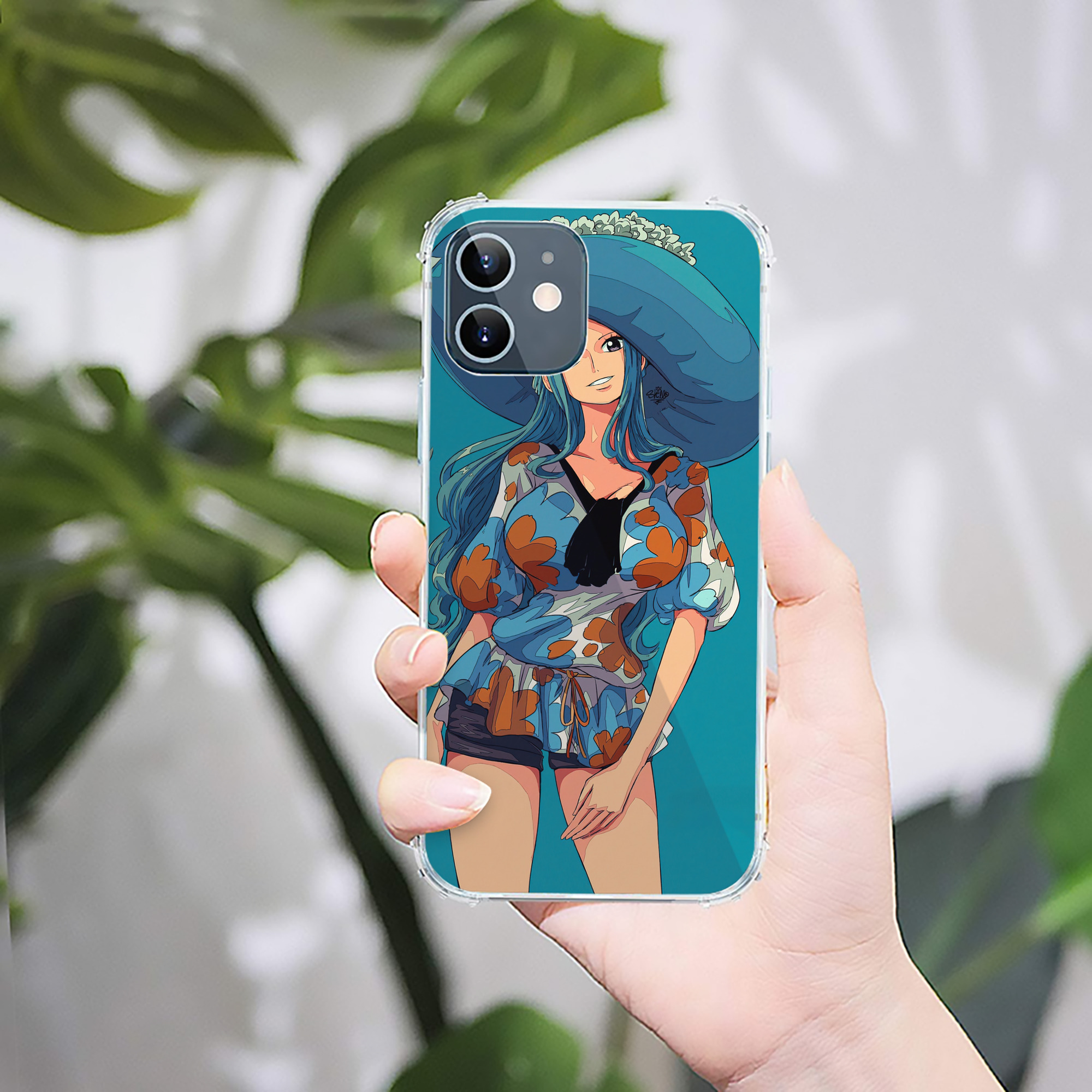（画像用） ワンピース ONE PIECE 【iPhone 12シリーズ対応】透明スマホケース（クリアソフトケース）